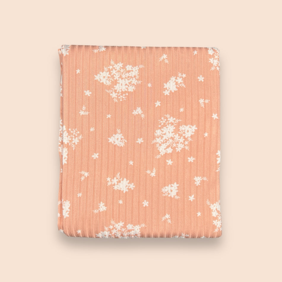 Stretch Rib Knit Fabric*